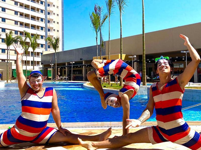 Solar Das Aguas Park Resort - Proximo Ao Thermas Dos Laranjais Olímpia Dış mekan fotoğraf