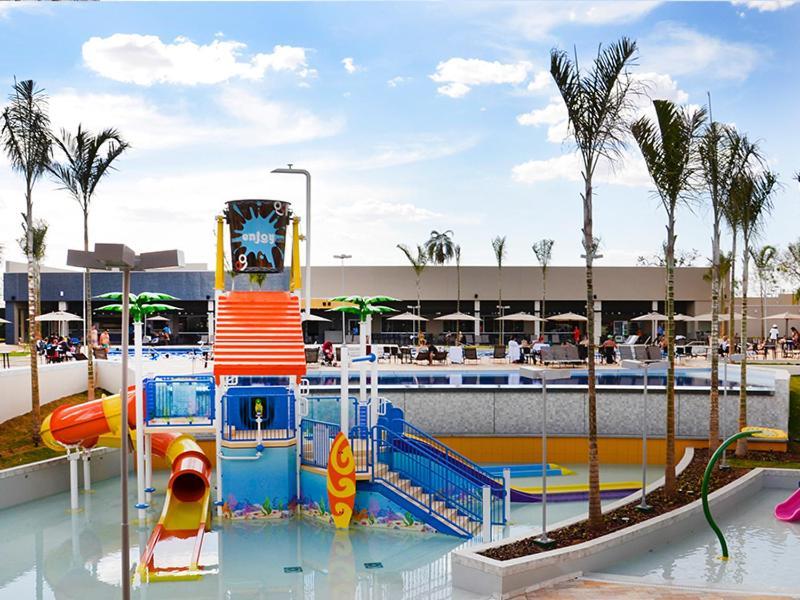 Solar Das Aguas Park Resort - Proximo Ao Thermas Dos Laranjais Olímpia Dış mekan fotoğraf