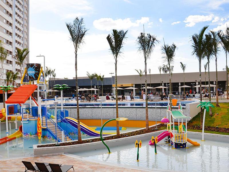 Solar Das Aguas Park Resort - Proximo Ao Thermas Dos Laranjais Olímpia Dış mekan fotoğraf